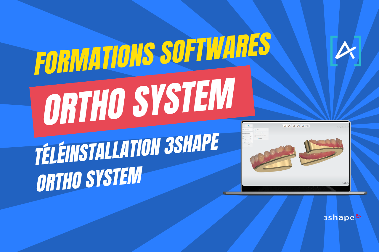 Visuel de la formation Téléinstallation 3Shape Ortho System